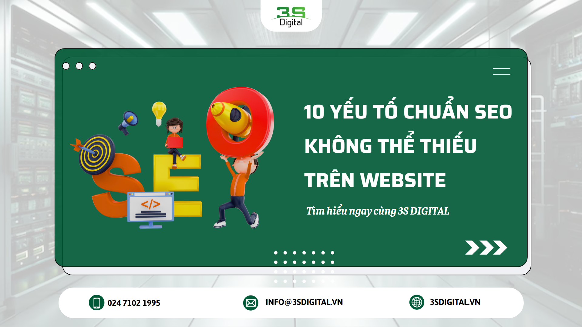 TỐI ƯU NGAY WEBSITE VỚI 10 YẾU TỐ CHUẨN SEO KHÔNG THỂ THIẾU