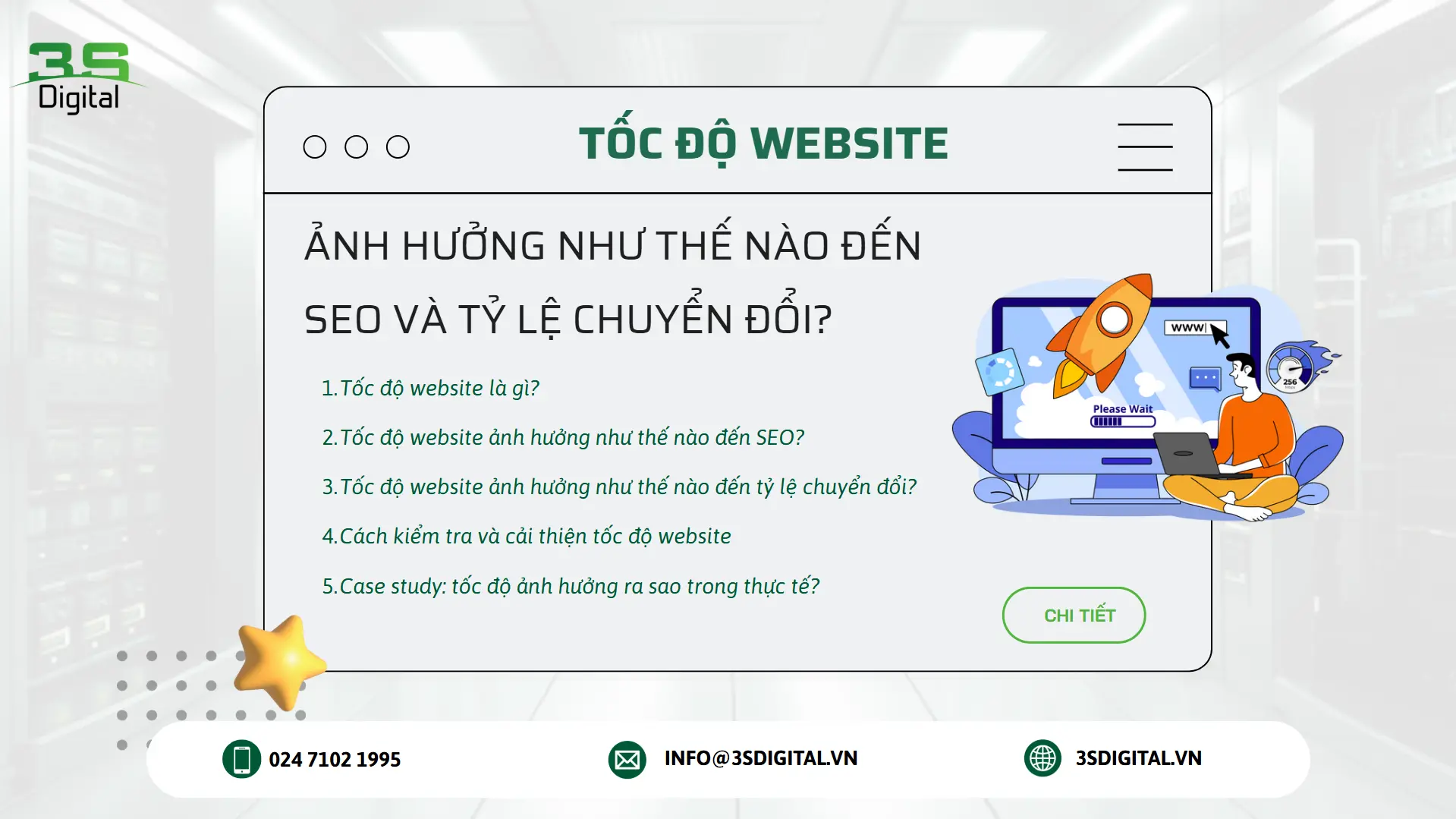 TỐC ĐỘ WEBSITE ẢNH HƯỞNG NHƯ THẾ NÀO ĐẾN SEO VÀ TỶ LỆ CHUYỂN ĐỔI?