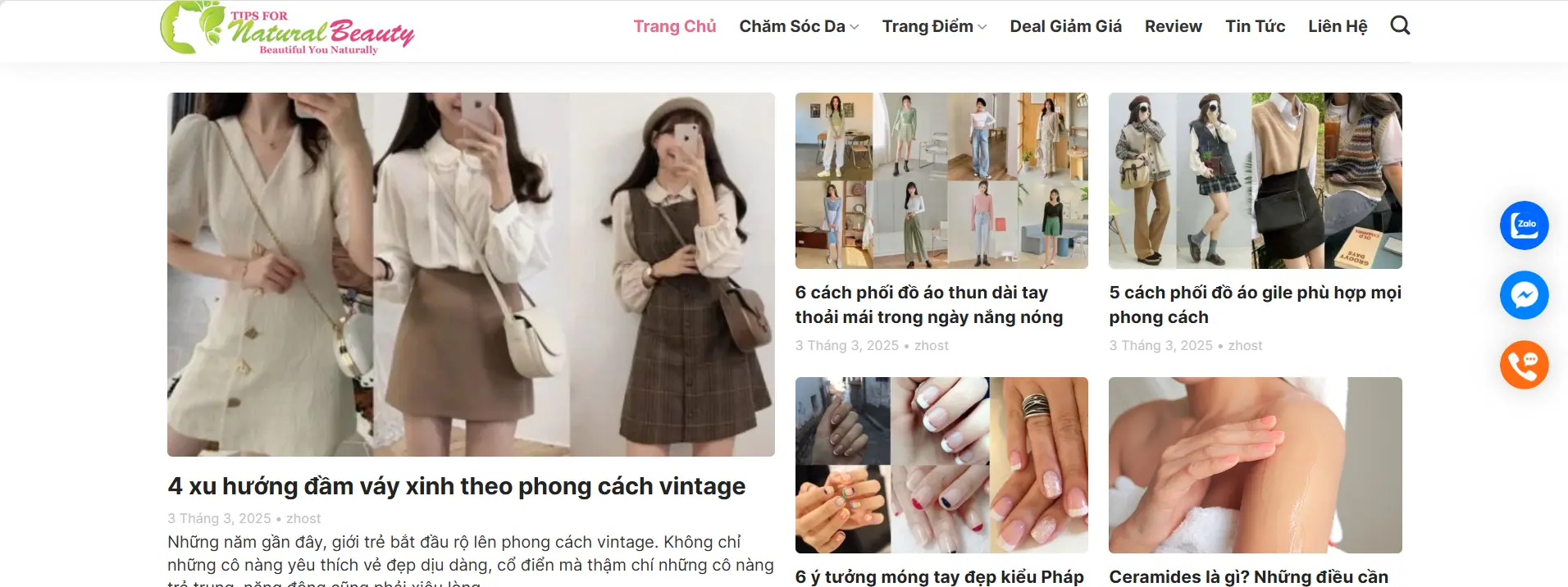 Website tin tức – blog